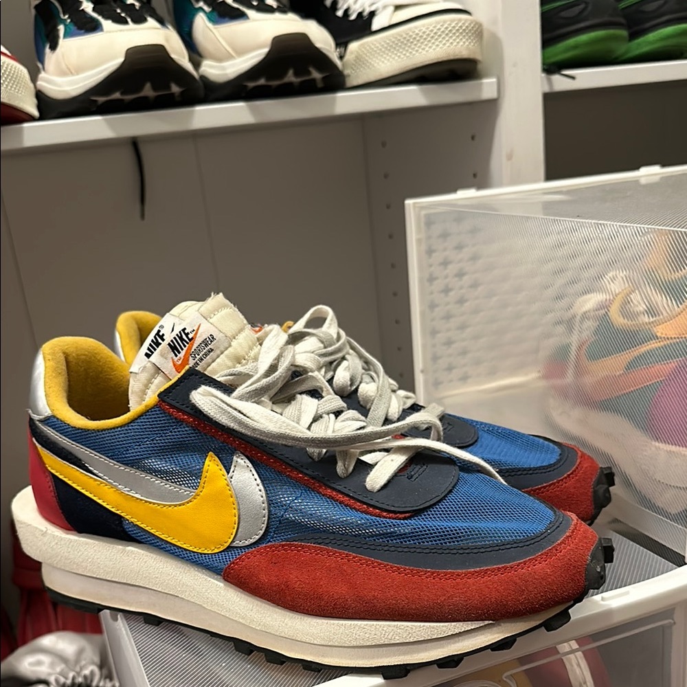 Nike Blue and Yellow Sneakers